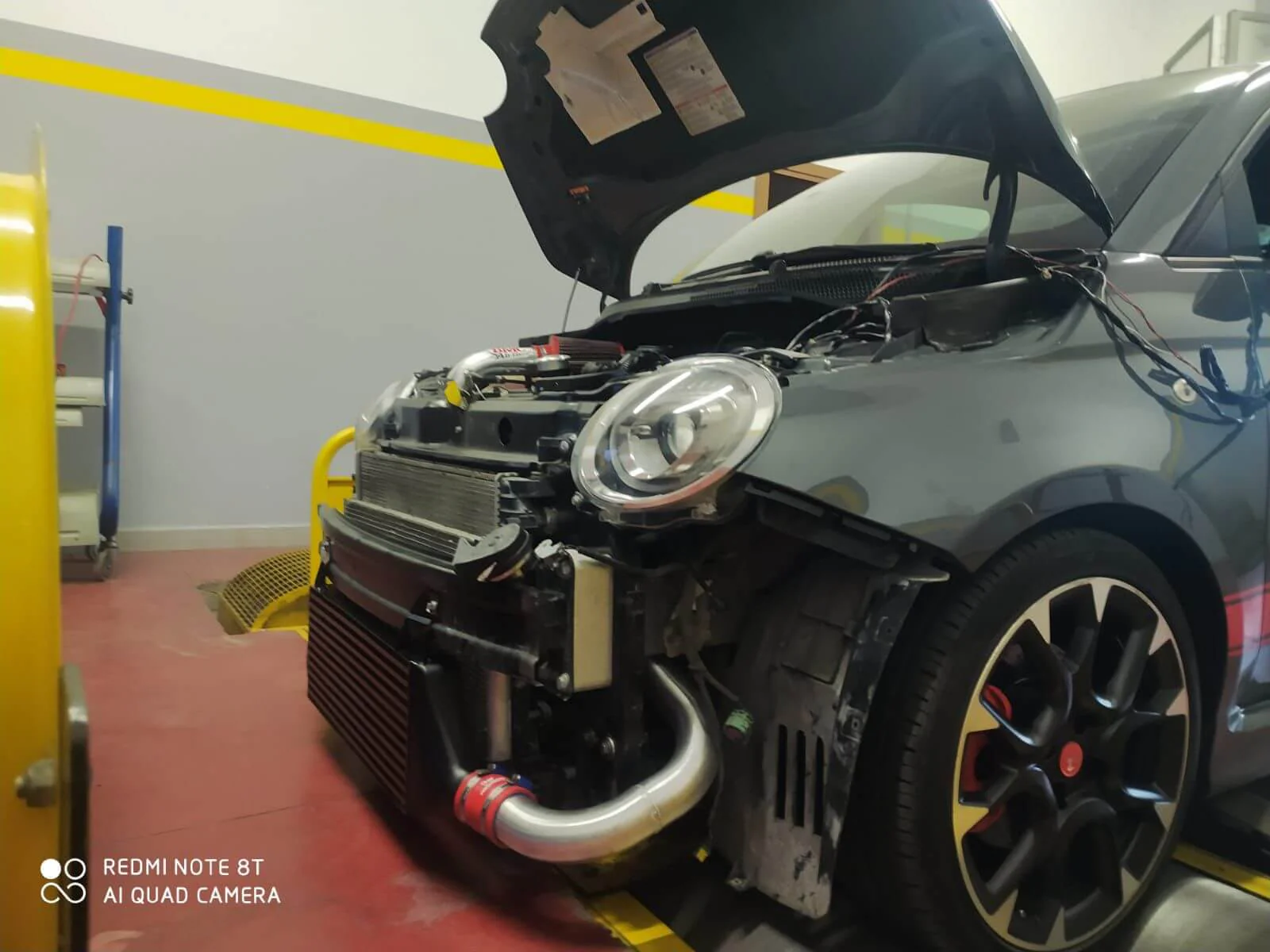 intercooler kit 9 litri Abarth 500/595/695 bar & plate - Image 4